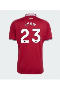 Manchester United Luke Shaw #23 Fotballdrakt Hjemme Klær 2026-27 Korte ermer